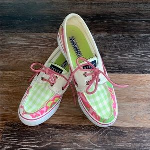 Sperry Topsiders colorful
